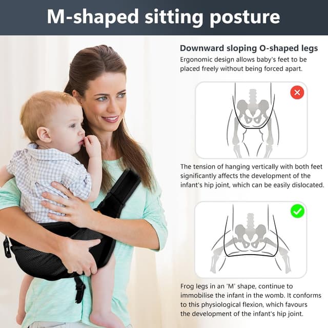 Thumbnail 4 de AOOWU Porte Bébé 25 kg