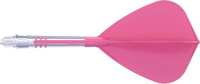 Detalle de CUESOUL Rost T19 en carbone (tige + vols intégrés) forme cerf-volant, lot de 3