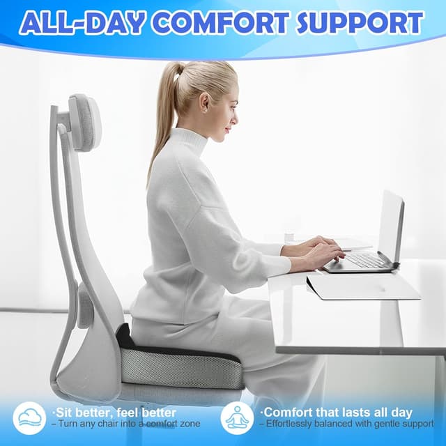 Thumbnail 4 de POOTACK Seat Cushion memory foam for office chair