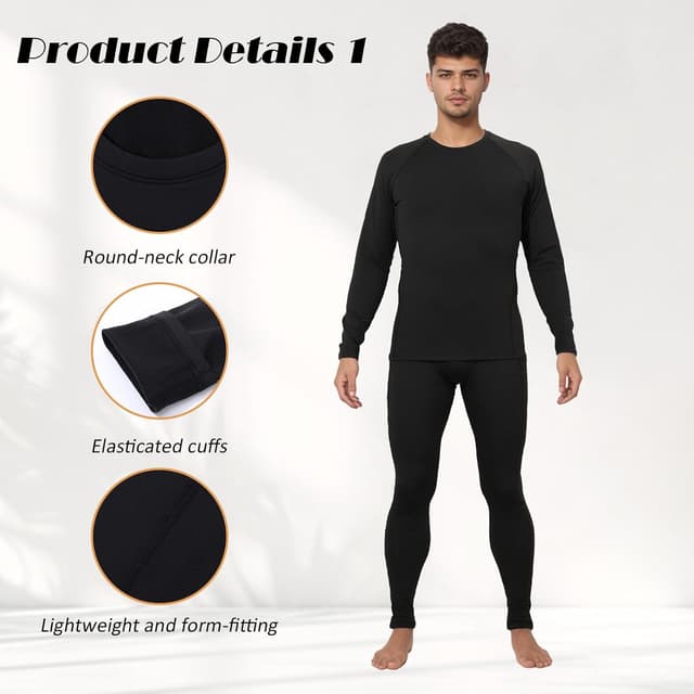 Thumbnail 1 de Ynport Crefreak Ensemble thermique pour hommes