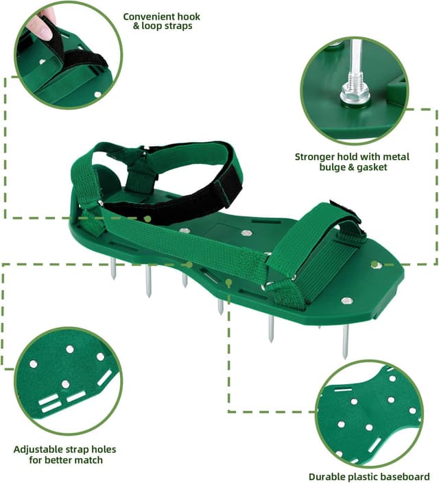 Thumbnail 5 de Arieggiatore Prato Scarpe Chiodate Ohuhu Verde