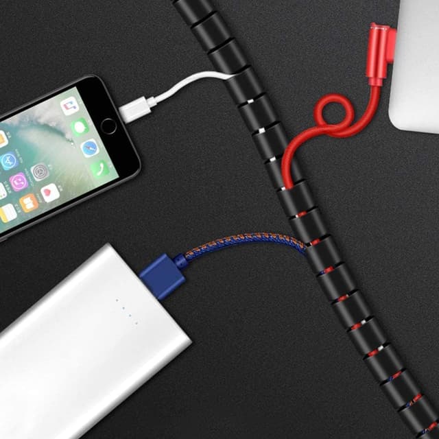 Detalle 2 de EPROICKS Spirale Avvolgi Cavo 3M raccogli cavi