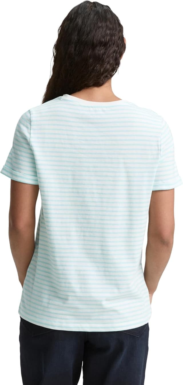 Detalle de Tom Tailor 1046440 T-Shirt da donna: comfort e vestibilità comoda