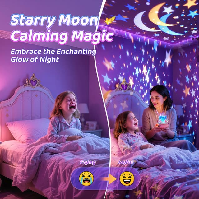 Thumbnail 4 de Onefire Night Light Star Projector for Kids