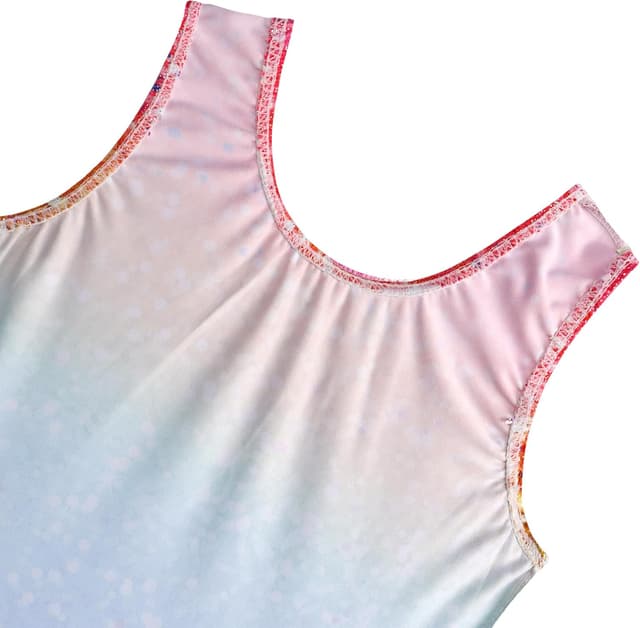 Thumbnail 6 de ZNYUNE Farbverlauf Gymnastikanzug für Kinder