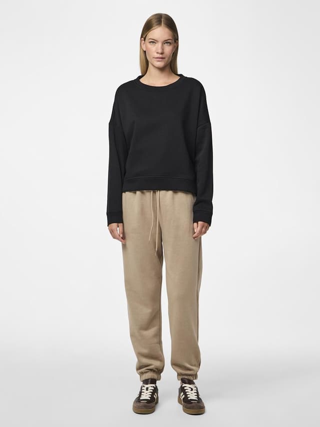 Detalle de Pieces Pcchilli Ls Sweat Noos BC – sweat de survêtement pour femme à manches longues