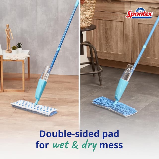 Detalle 2 de Spontex Quick Spray Duo Mop with Microfibre Head