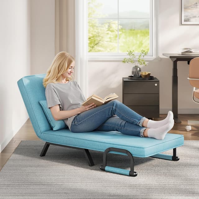 Thumbnail 5 de WOLTU Schlafsessel 3 in 1 Blau
