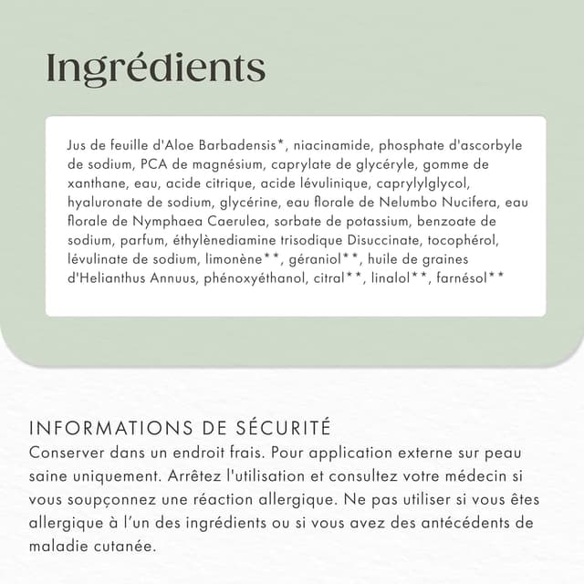 Thumbnail 6 de Satin Naturel Niacinamide Serum Visage Bio 100 ml đź’§