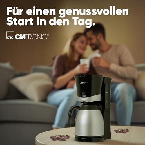 Thumbnail 5 de Clatronic KA 3327 cafetera filtro 1 l con jarra térmica