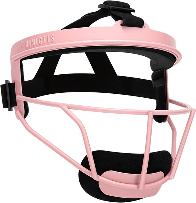 Detalle de Dinictis Softball Face Mask — Lightweight, Comfortable Protective Fielder’s Mask
