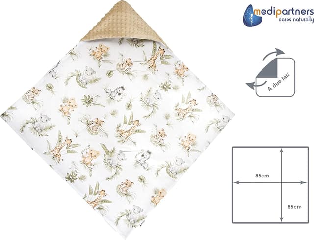 Thumbnail 2 de Medi Partners Coperta neonato 85x85 cm per passeggino