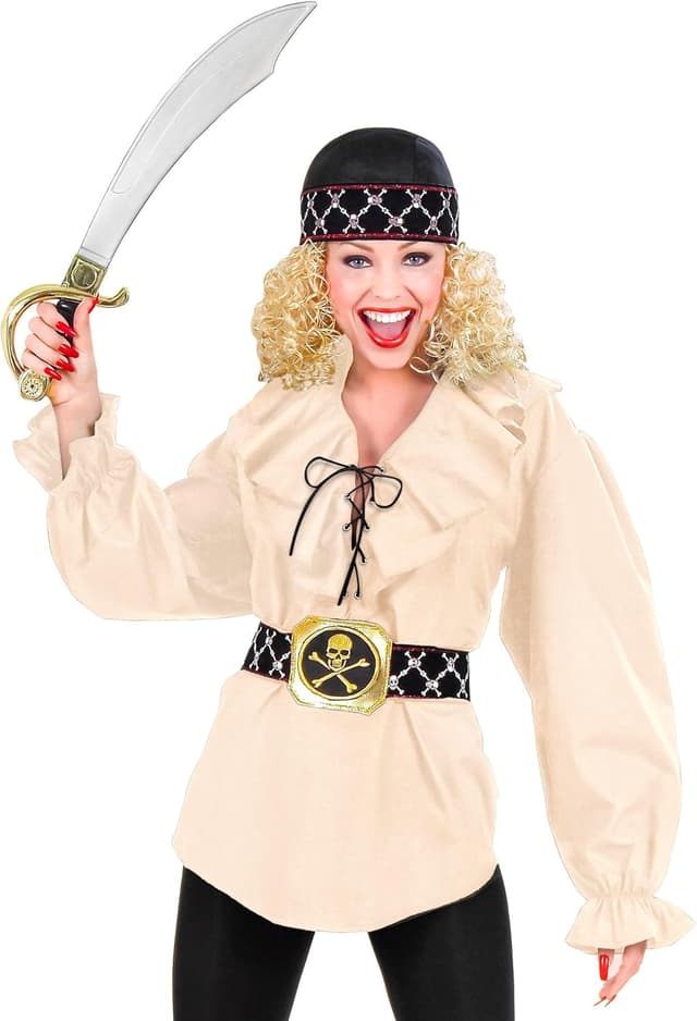 Detalle de WIDMANN Milano Piraten-Renaissance Bluse XL