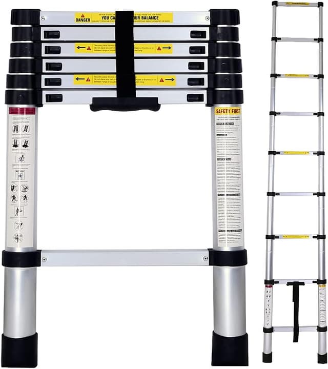 Imagen de Escalera telescópica 5 metros aluminio en OfertitasTOP