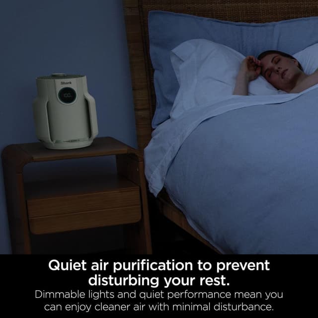 Thumbnail 6 de Shark NeverChange5 Air Purifier (HP072UKGN) for rooms up to 23sqm with 5-year HEPA filter