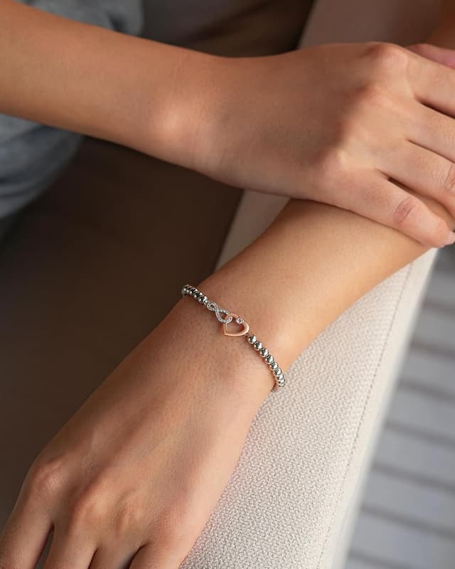 Thumbnail 6 de POWWA Infinity Herz Armband mit Bedeutungs-Karte für Mama, Freundin & Frau