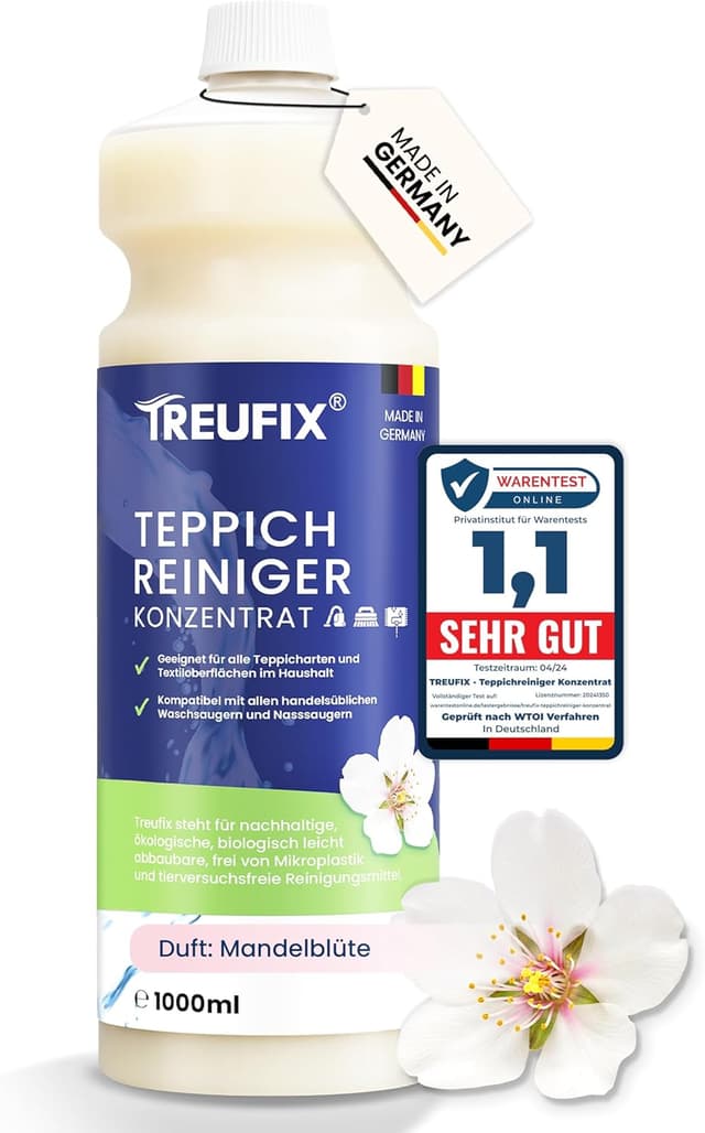 Imagen de Treufix Teppichreiniger Konzentrat 1L en OfertitasTOP
