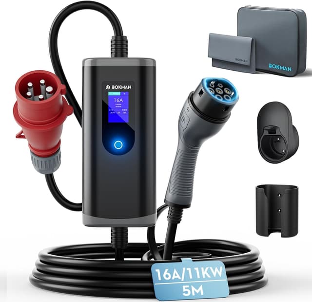 Detalle de bokman Chargeur Type 2 11 kW, 5 m