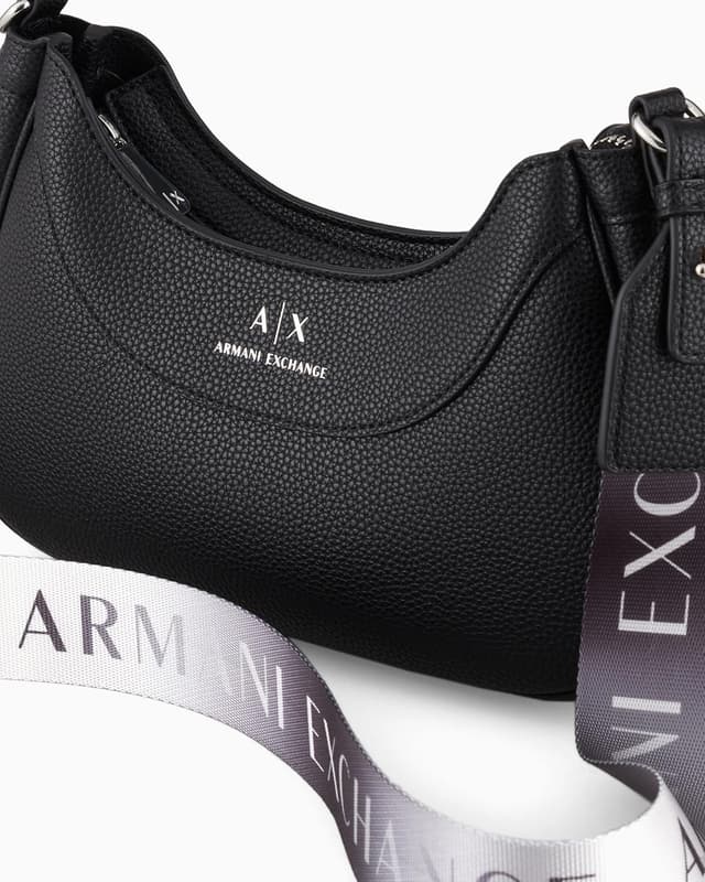 Detalle 2 de Armani Exchange Wave Small Hobo Bag