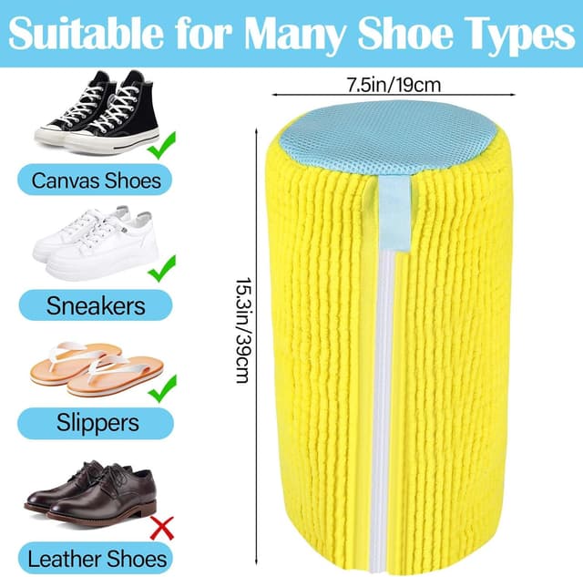 Detalle 2 de Farerkass Bolsa para lavar zapatos 2 piezas