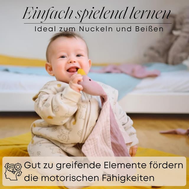 Detalle de Mababu Schmusetuch Musselin 4‑lagig