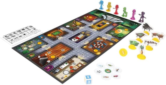Detalle 2 de Hasbro Cluedo Junior Brettspiel ab 5 Jahren 🎲