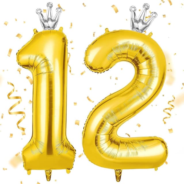 Imagen de AOOSU Globo Cumpleaños Oro Corona 101 cm en OfertitasTOP