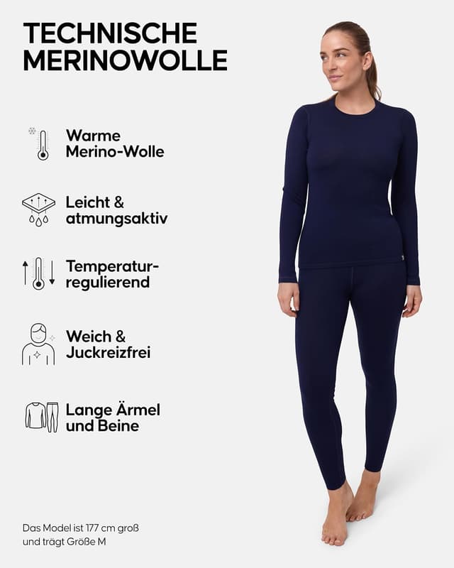 Thumbnail 1 de DANISH ENDURANCE Merino Thermounterwäsche 180 g/m²