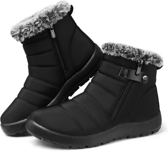 Detalle de SHIBEVER Women Winter Snow Boots 5-10