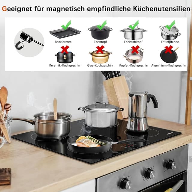 Thumbnail 5 de Karinear Induktionskochfeld 60 cm 3500W