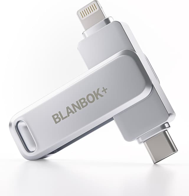 Detalle de BLANBOK+ 128GB USB Stick for iPhone