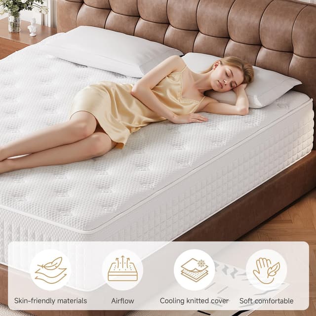 Detalle 2 de Hieptos 3FT orthopaedic single mattress