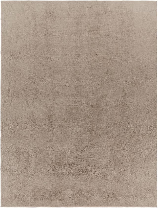 Detalle de TT Home Wohnzimmer-Teppich Kurzflor Anti-Rutsch mit 10 mm Florhöhe, taupe, 160x220 cm (waschbar)