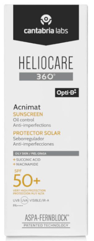 Thumbnail 1 de Heliocare 360 Acnimat SPF50+ - Protección Solar Facial