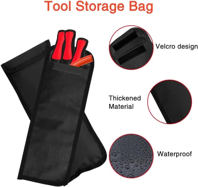 Thumbnail 6 de Golgner 35-teiliger Reifenheber-Satz für Motorrad, Fahrrad und Auto inkl. Felgenschutz