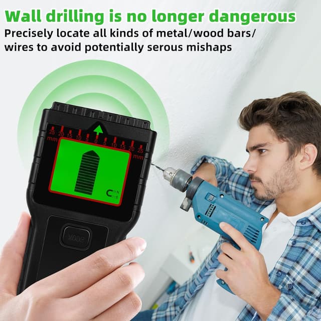 Thumbnail 5 de Aquota Stud Finder Wall Scanner 8 in 1