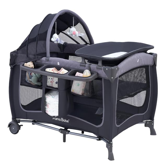Imagen de Pamo Babe Playard Portable Crib en OfertitasTOP
