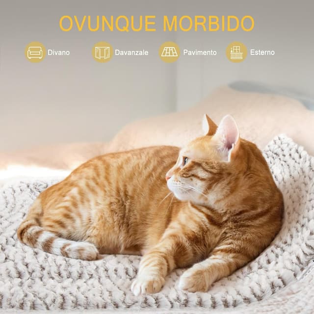 Detalle 2 de Mora Pets Tappetino autoriscaldante 70 x 46 cm 🐾