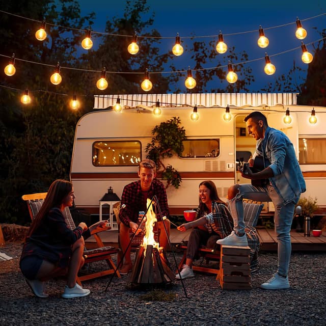 Thumbnail 7 de FIFlying Guirnalda Luces Exterior 20,1 M G40 🌟 Decoración Ideal