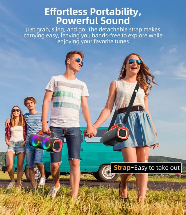 Thumbnail 4 de VUOPAX Cassa Bluetooth 140W per esterni 📢