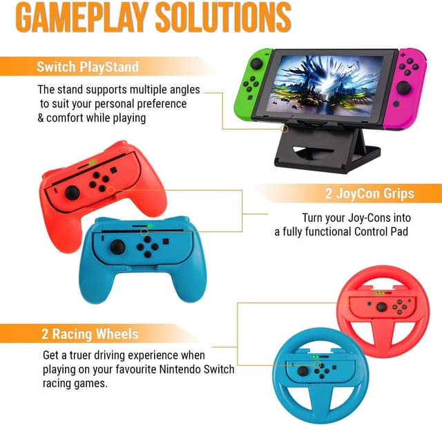 Thumbnail 6 de Orzly Switch accessories bundle for Switch