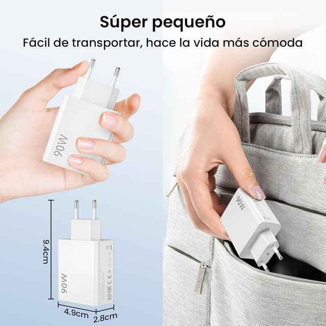 Thumbnail 4 de Cargador 90W Carga rápida USB-C para Xiaomi y Redmi