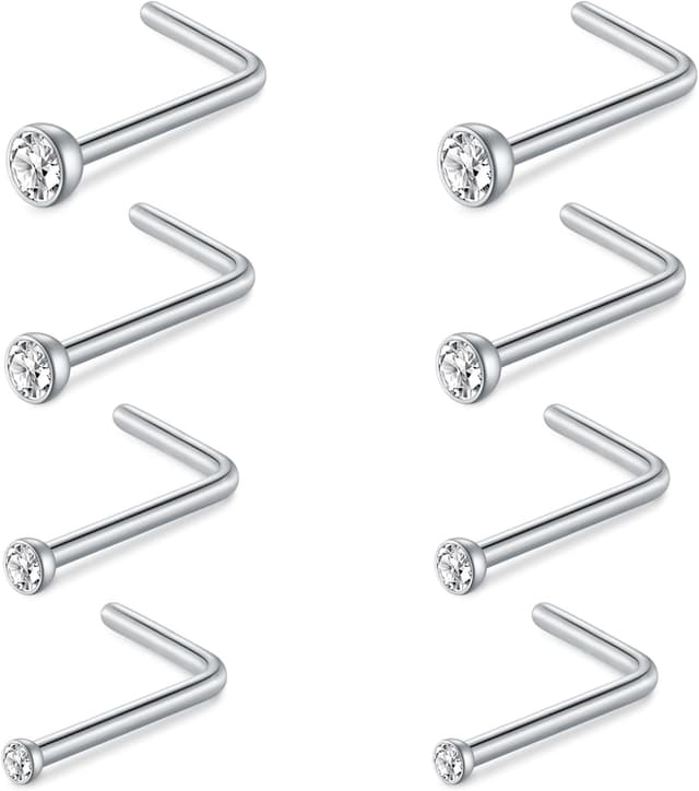 Thumbnail 6 de AceFun Nose Studs 316L 8‑piece set