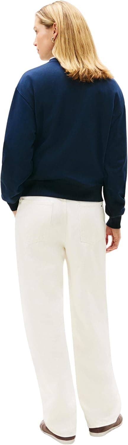 Detalle 2 de Tommy Hilfiger felpa da donna TH Script