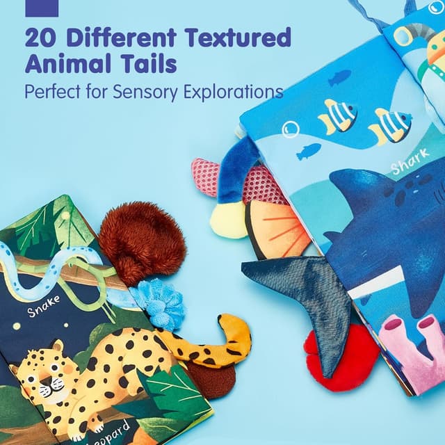 Thumbnail 3 de hahaland Crinkle Cloth Books 2-Pack for Babies