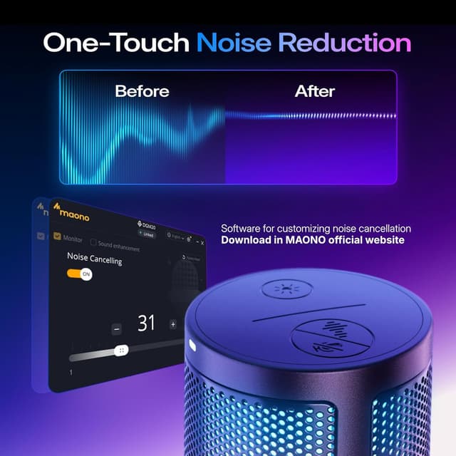 Thumbnail 2 de MAONO DGM20S Gaming USB Mikrofon 1 Stück