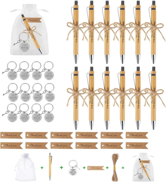 Detalle de BUCOMTU stylos à bille en bois 12