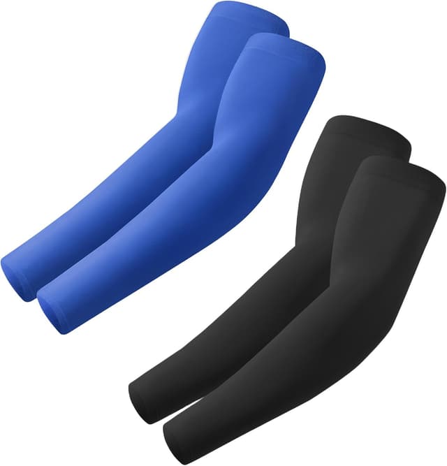 Detalle de Manicotti fuinloth per braccia uomo e donna per padel, basket e running