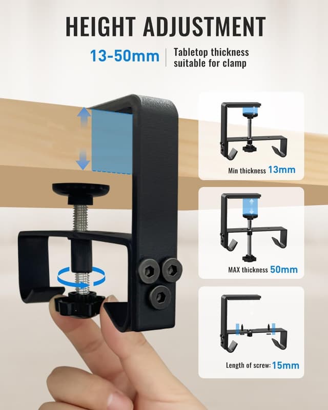 Detalle 2 de Treibo Kabelkanal Schreibtisch 90 cm