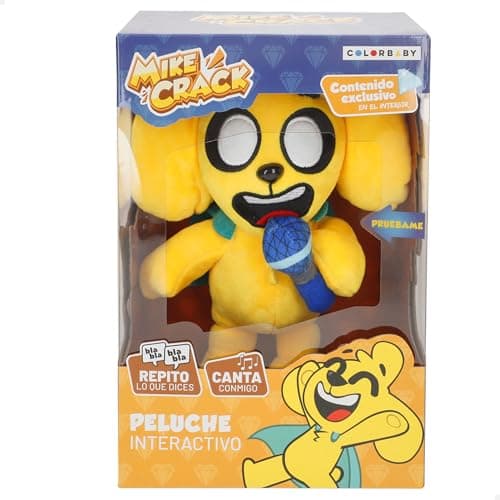 Detalle de ColorBaby Mikecrack Peluche interactivo 29 cm